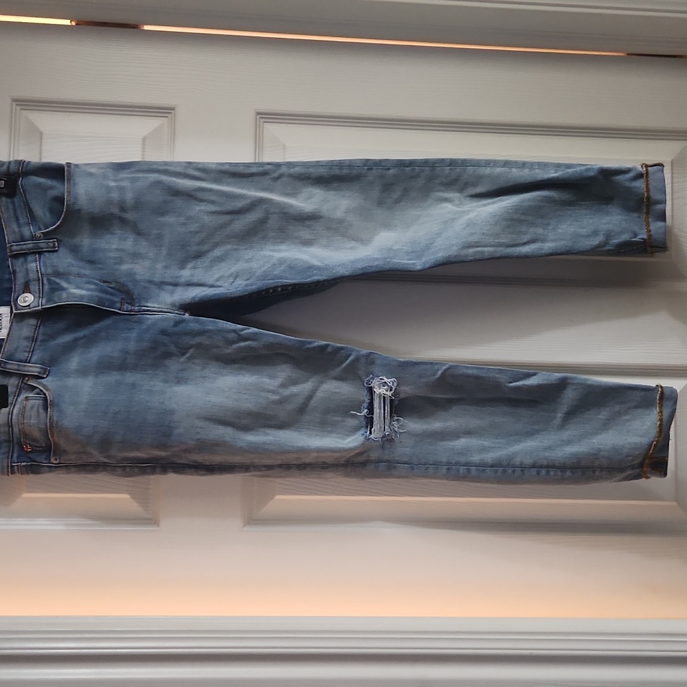Hudson Light Blue Distressed Jeans
